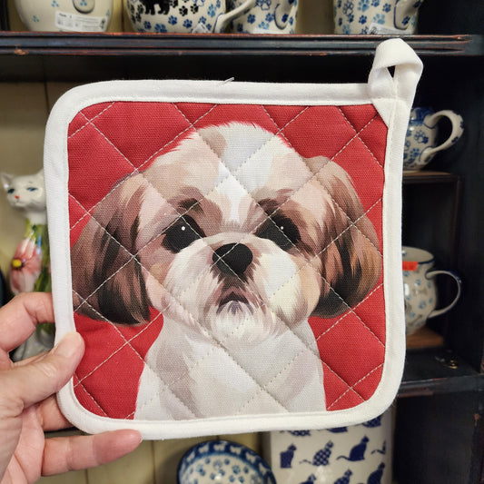 Pot Holder ~Shih Tzu