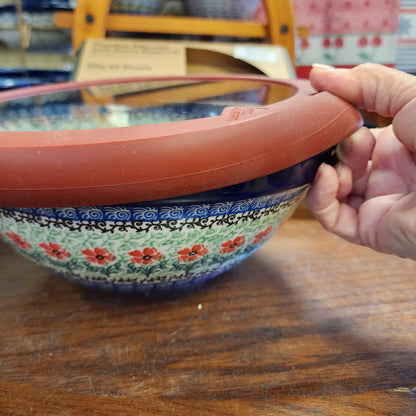 Silicone Lid ~ Red 9"