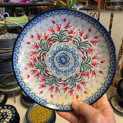 Plate   7.75"  Dessert   1437X ~ Crimson Bells