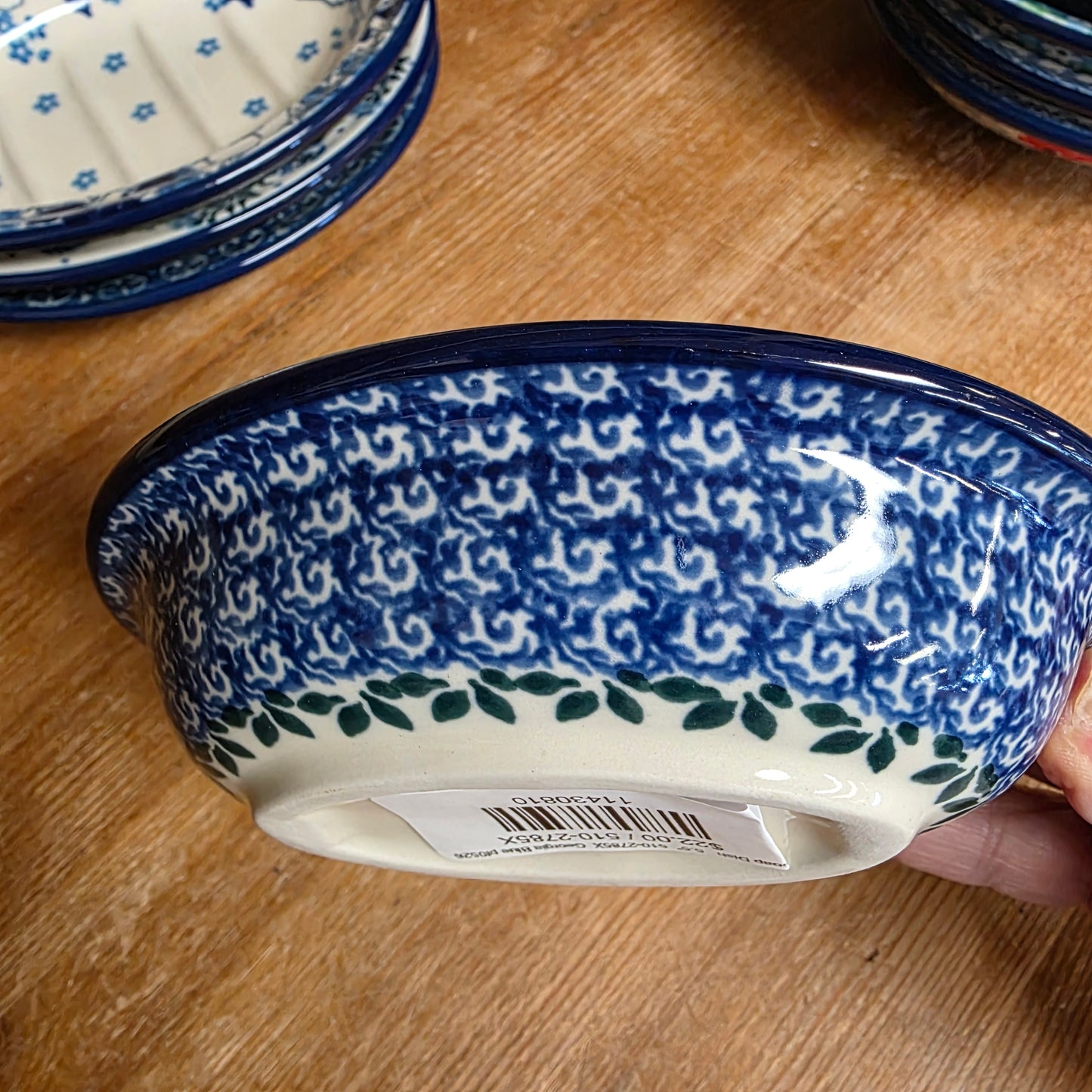 Soap Dish   5.5"  510-2785X  Georgia Blue pf0526