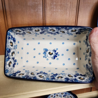 Baker   Loaf Pan   4.75"w X 8"L x 3"deep   2222X ~ Snow Poppy