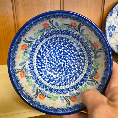 Bowl w/Pedestal   5.25"W  206-3371X  Signs of Spring pf0526