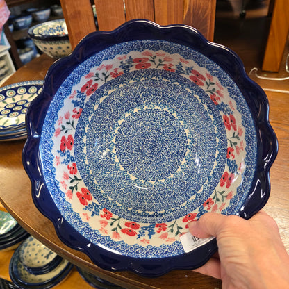 Bowl   Scalloped Edge  628-3220X  Whimsical Garden pf0526