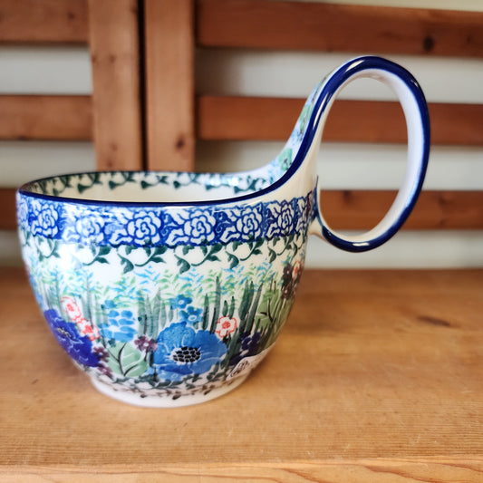 Bowl w/ Loop Handle ~ 16 oz U4572 ~ U4 ~ M. Starzyk