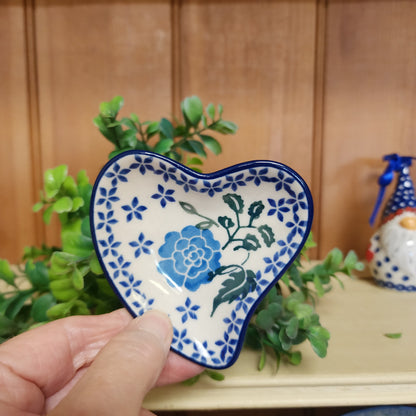 Heart Shape dish  ~ 3.5" spoon rest g62-1560x
