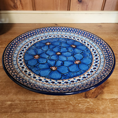 Plate   Dinner   10" 257-U408C  U4 pf0526 Blue Jacek Chyla