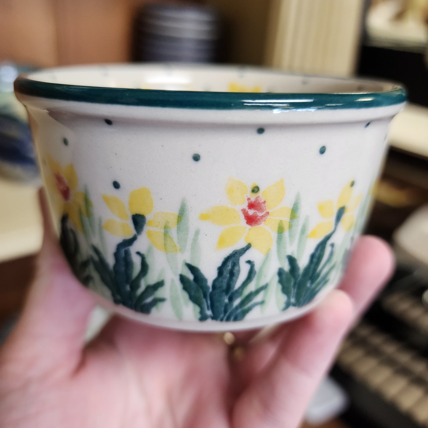 Bowl   Ramekin   3.75" 409-2777Q  Daffodil pf0526