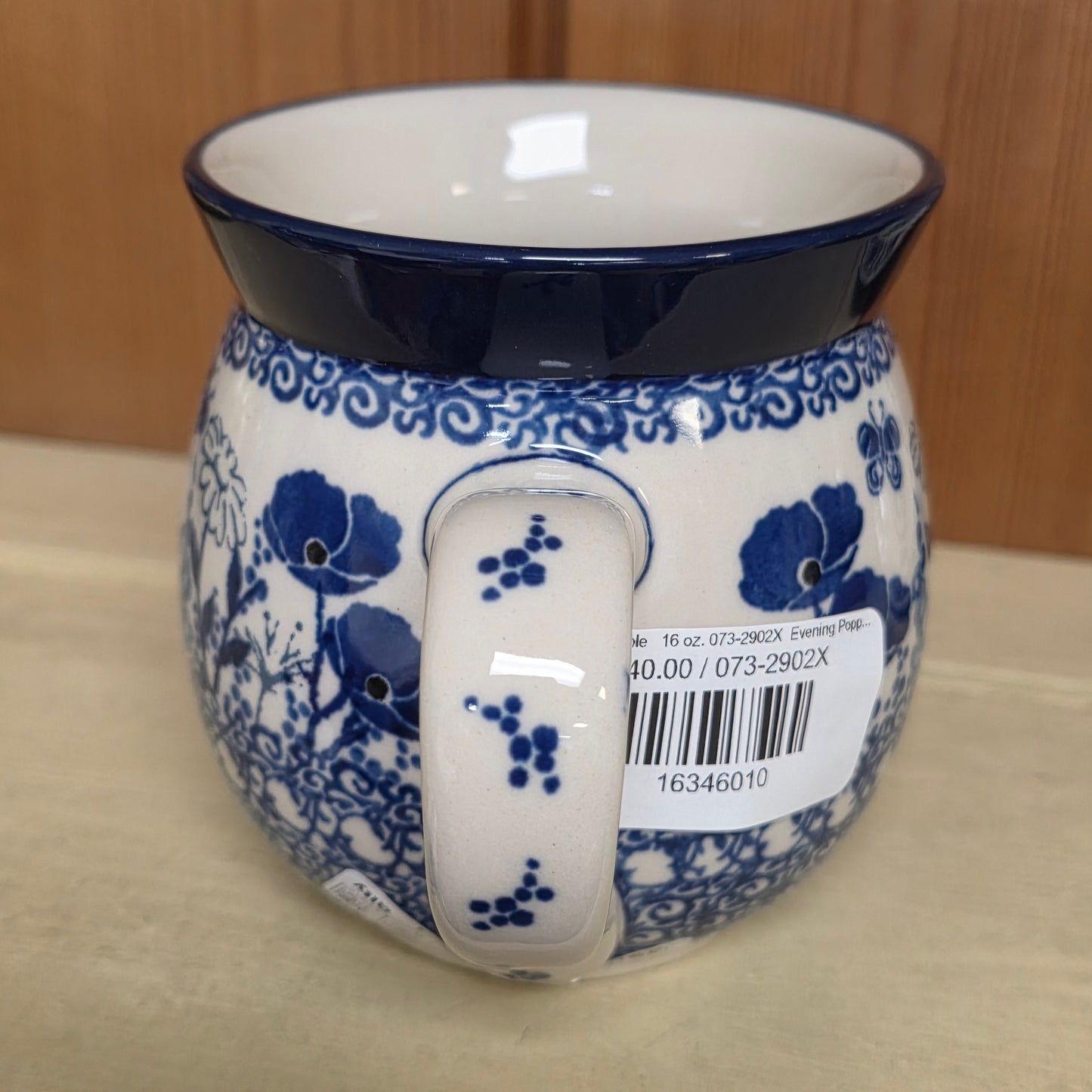 Mug   Bubble   16 oz. 073-2902X  Evening Poppy pf0526
