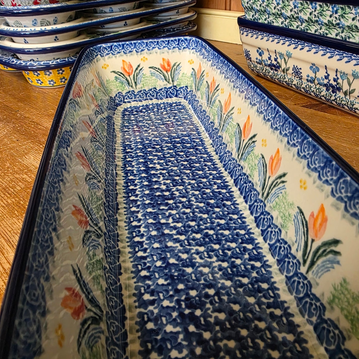 Baker Long Loaf 12" x 4.5" x 3.5"deep  784-3371X  Signs of Spring pf0526