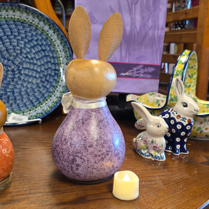 Gourd ~ Purple Willow Bunny