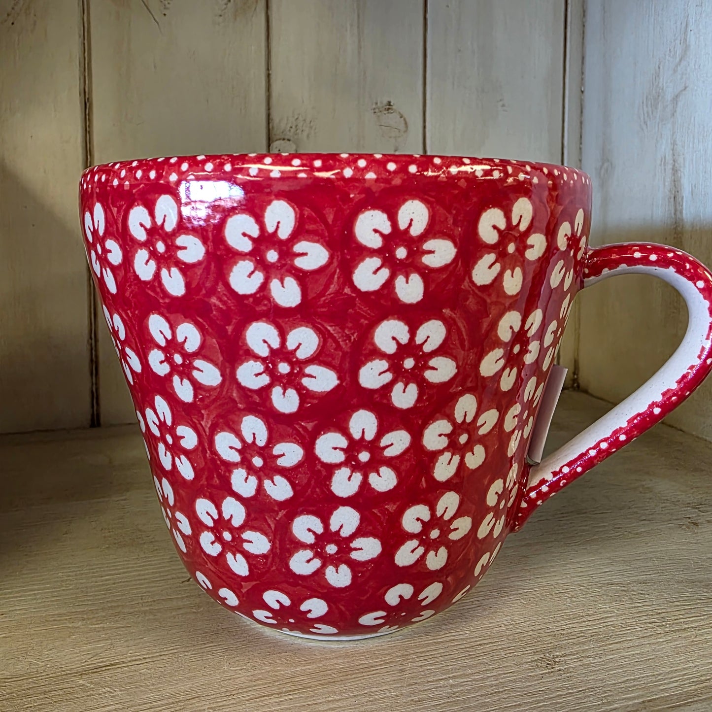 Mug XL ~ 24 oz Kasper cup ~ J8CZ Red Blossom