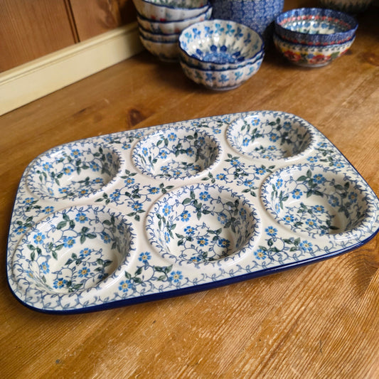 Muffin Pan   811-2089X  Forget Me Knots pf0526