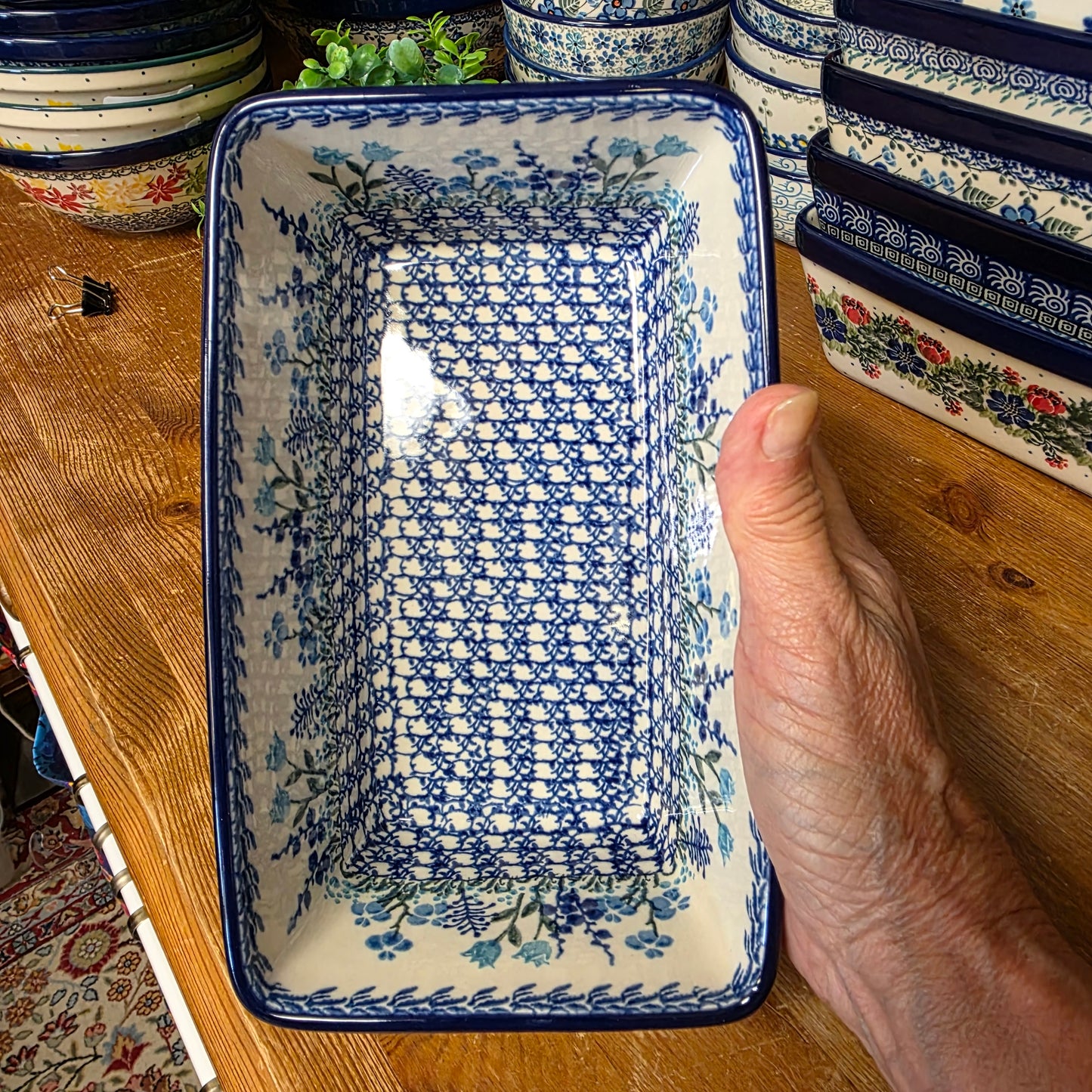 Baker   Loaf Pan  4.75"w X 8"L x 3"deep 603-2898X  Little Gems pf0526