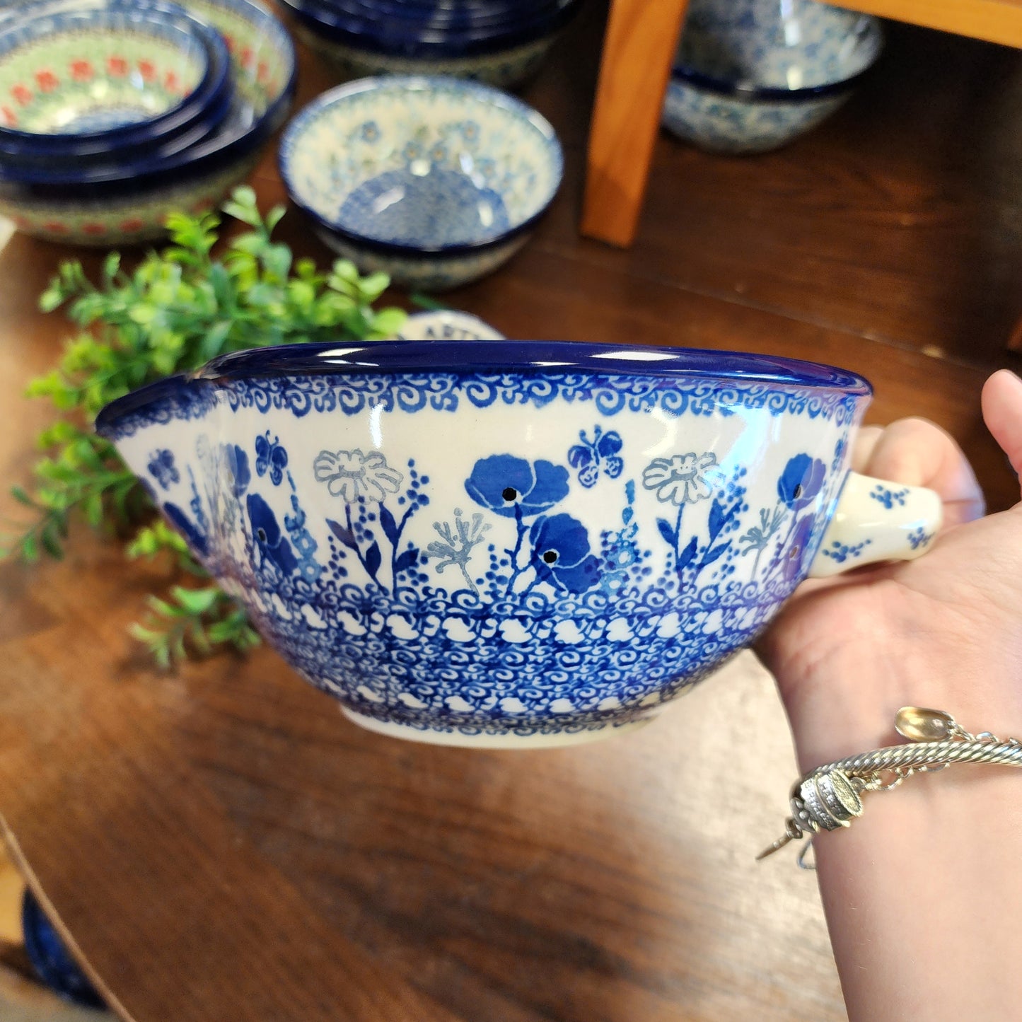 Batter Bowl   36 oz  240-2902X  Evening Poppy pf0526