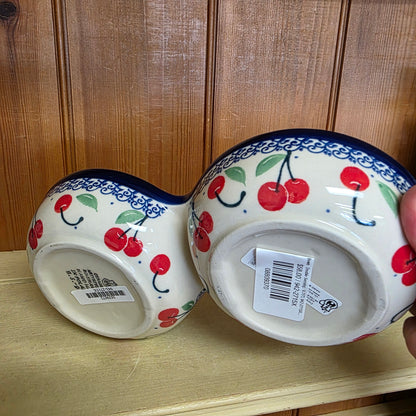 Bowls   Double Serving   9.75"L 942-2715X  Cherry Pie pf0526