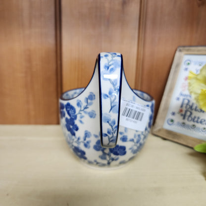 Bowl w/ Loop Handle ~ 16 oz 845-3428X Timeless Blue PF0526