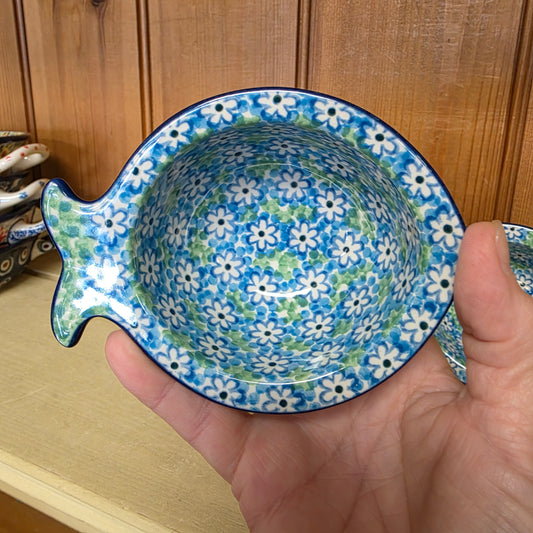 Bowl Fish Shaped    E35-2252X  Key Lime pf0526