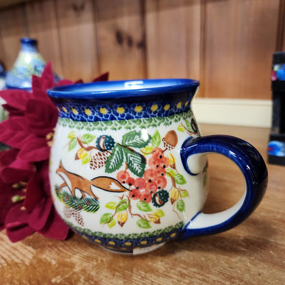Mug 18 oz / ART 1 / 1049 Fox acorn mushroom