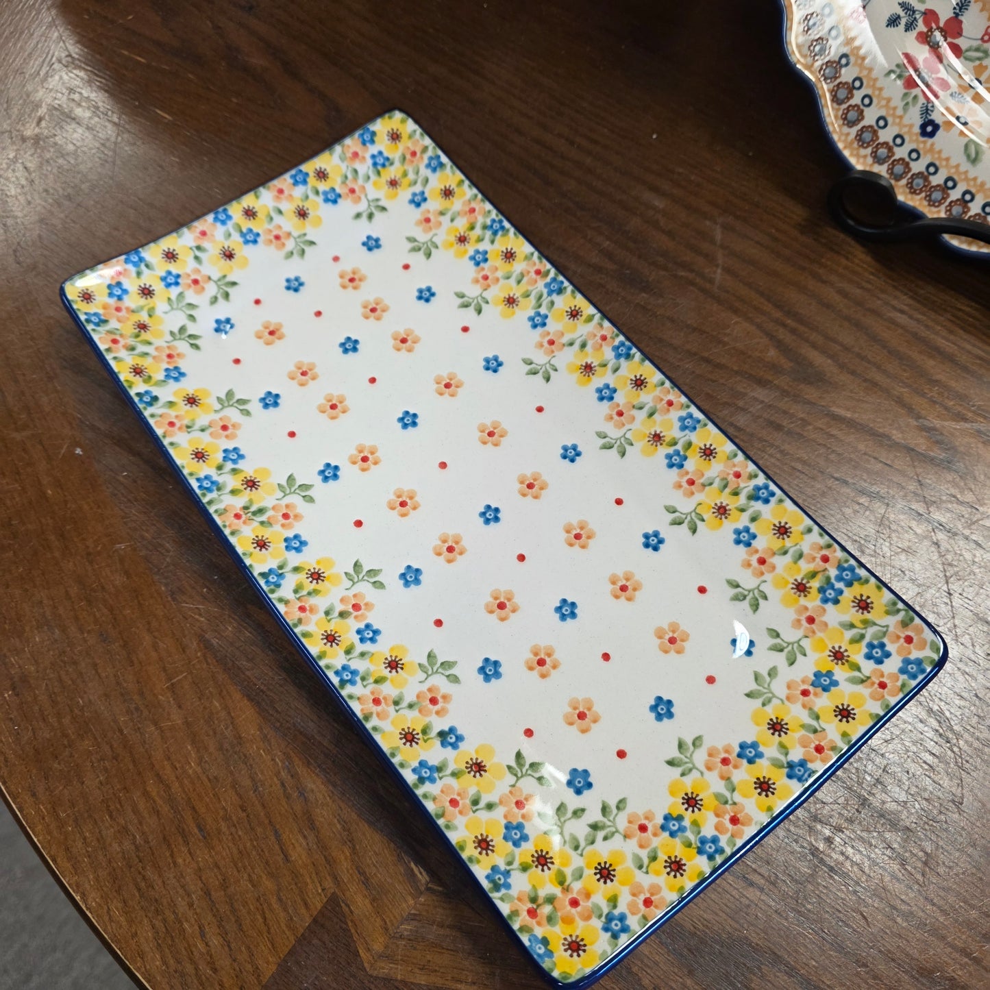 Rectangular Tray   11.8x6.5"    2225X ~ Buttercup