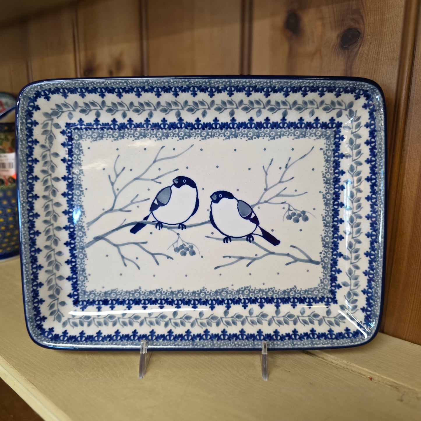 Platter Rectangular 9.5" x7"    U4830 ~ U3 ~ M. Starzyk