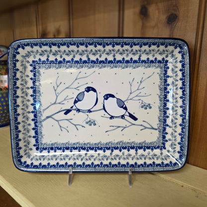 Platter Rectangular 9.5" x7"    U4830 ~ U3 ~ M. Starzyk