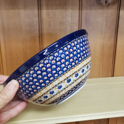 Bowl ~ Nesting ~ 7.75" W 057-U408B Orange ~ U4 J. Chyla  4 cups