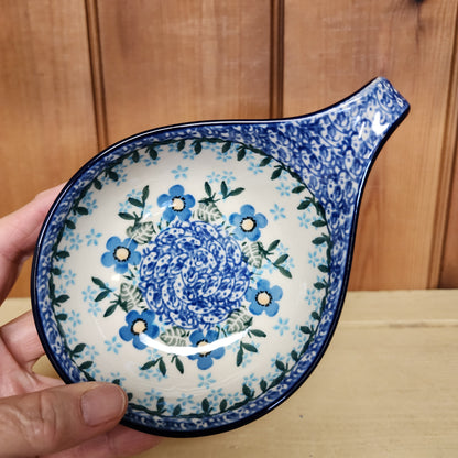 Condiment Bowl w/handle ~ 4.5" 2277X ~ Joyful Blue