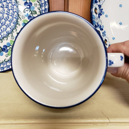 Mug ~ Bistro ~ 16 oz. 812-2158X Silver Lace