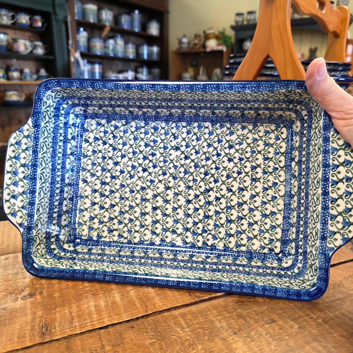 Baker   Brownie   7.5" x 13"   0585X  ~ Tulip Trellis