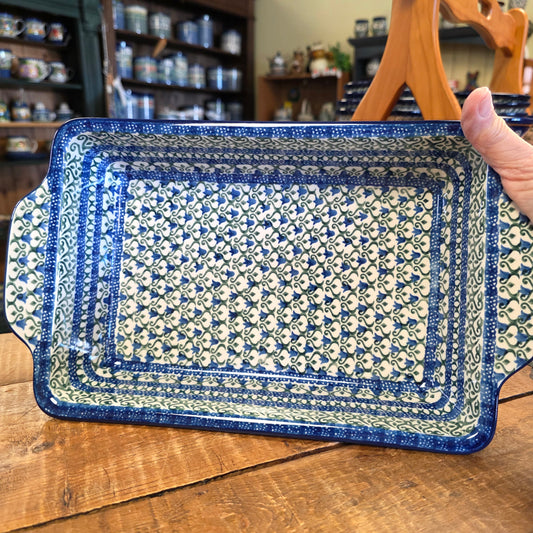 Baker   Brownie   7.5" x 13"   0585X  ~ Tulip Trellis