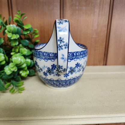 Bowl w/ Loop Handle   16 oz  845-2333X  Blue Horizon pf0526