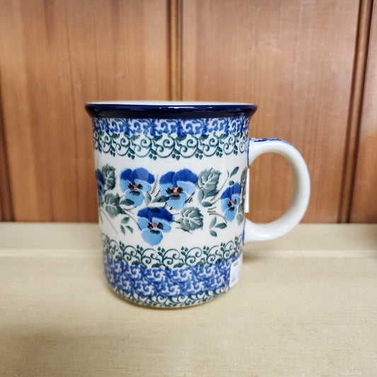 Mug   Straight Side   8 oz 236-2273X  Winter Viola pf0526