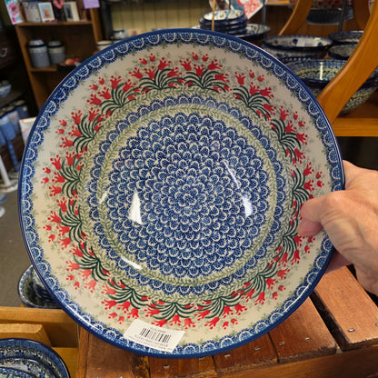 Bowl   Nesting   10.75" W 055-1437X  Crimson Bells pf0526