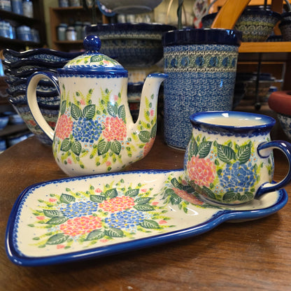 Bundle ~ Hydrangea Tea Set with FREE tea towel Bundle