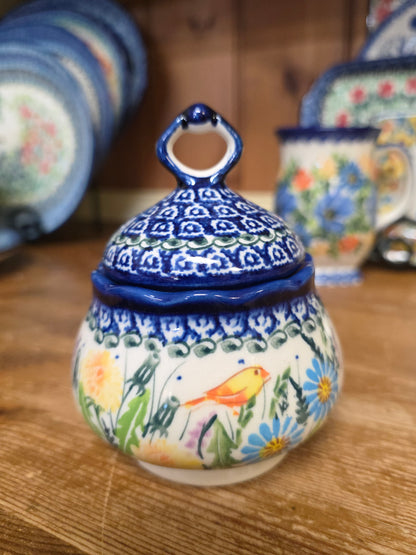 Sugar Bowl with lid / 6oz yellow bird 1125