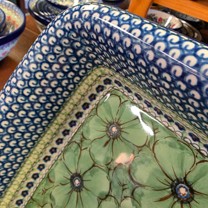 Baker   Rectangular w/Rim   Lasagna    11.25" x 13.75" U408A ~ U4