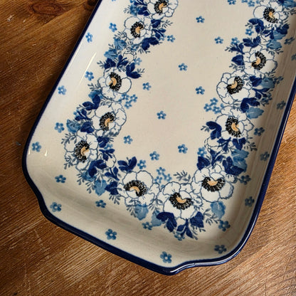 Tray   5.5" x 12"  410-2222X  Snow Poppy pf0526