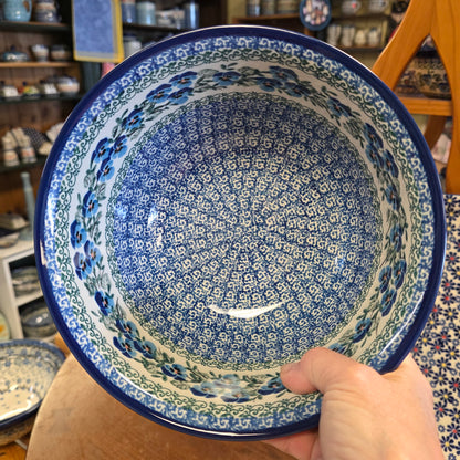 Bowl   Serving   8.5"W x 4.5"D 214-2273X  Winter Viola pf0526