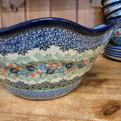 Bowl   Wavy Edge   Large  12" 693-U4553  U4 pf0526