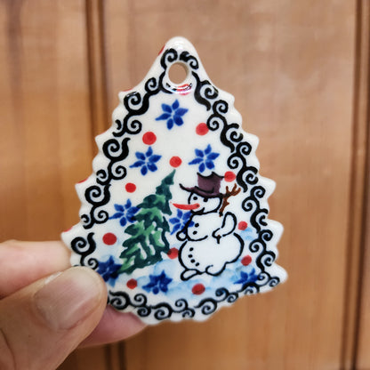 Ornament   Tree   2.75" x 2.5"   U4661 ~ U3 ~ T. Liana