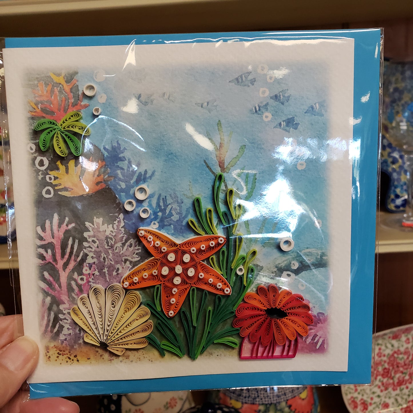 Card ~ Starfish Quilling