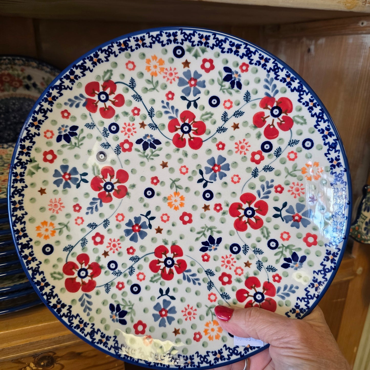 Plate ~ Dinner 10"  Prairie Bloom eo34