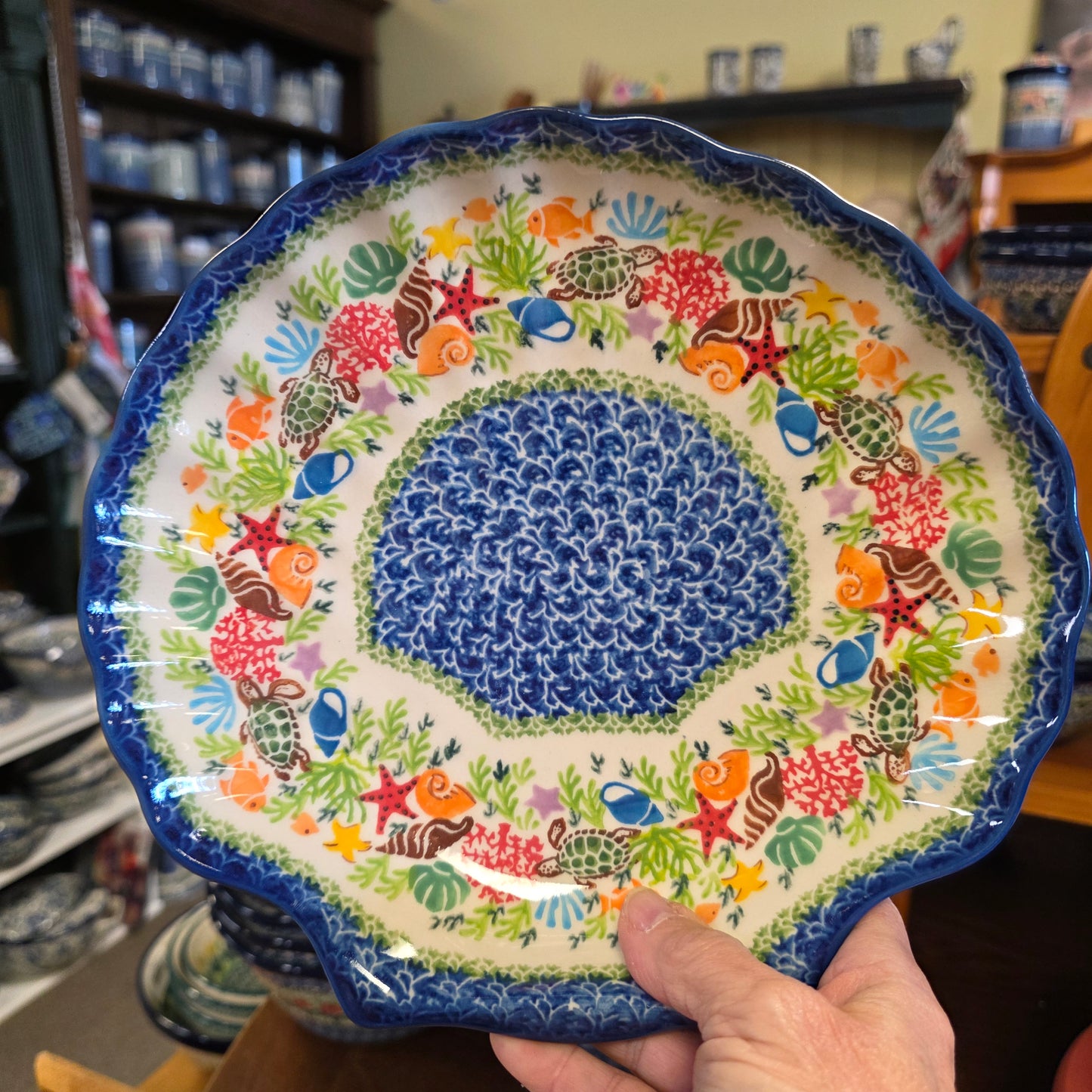 Bowl Shell 9" / Turtle 575