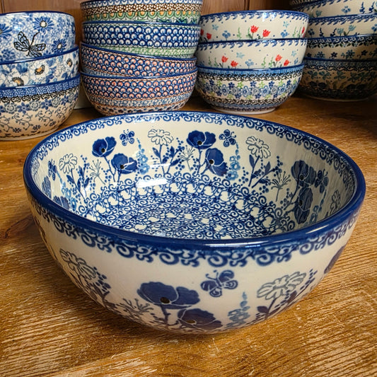 C38 ~ Bowl ~ Soup/Salad ~ 6.25"    C38-2902X  Evening Poppy pf0526