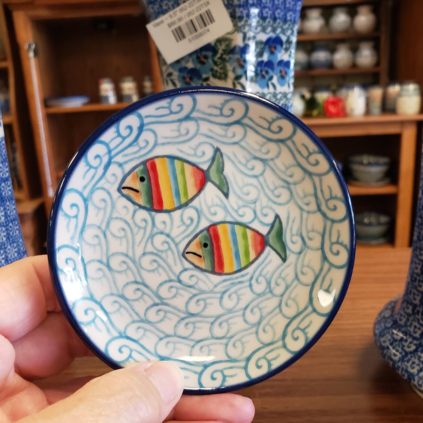 Coaster ~ 4" 262-2540X Rainbow Fish