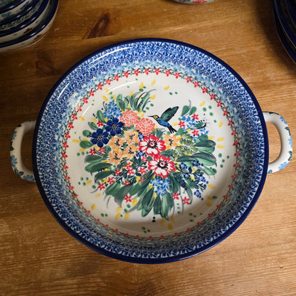 Baker   Round w/ Handles   8"   U3356 ~ U4