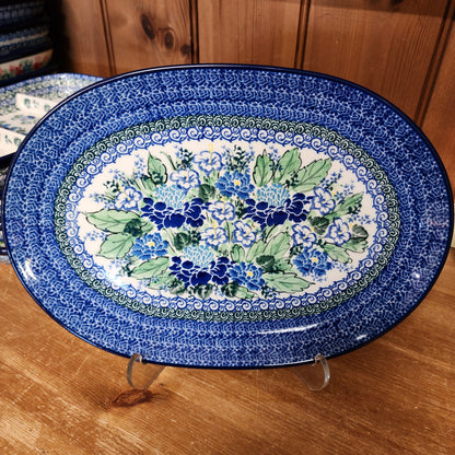 Oval Platter ~ Large 12" x 8.5"    G68-U5138  U4 pf0526
