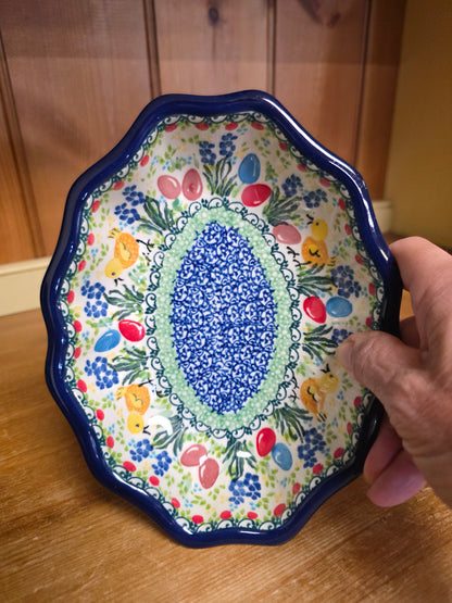 Bowl   Oval Fluted   6" x 7.5" A27-U5250  U4 T. Liana