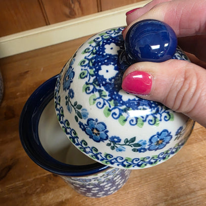 Jar / Canister 8" 491-2251 Calico / 33 oz