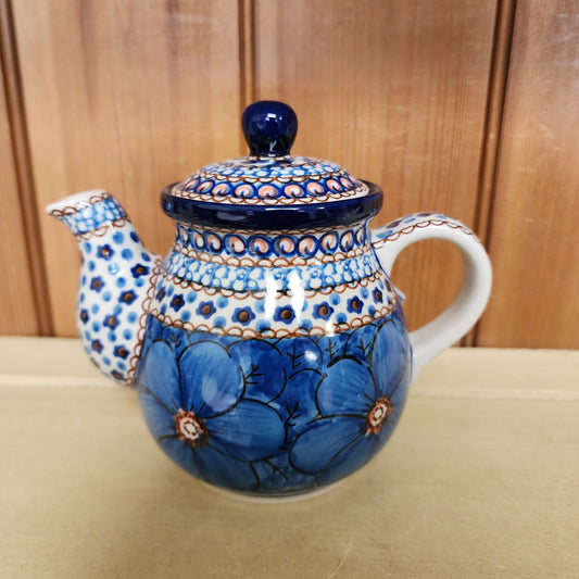 Teapot   20 oz.  119-U408C  U4 pf0526 Blue Jacek Chyla